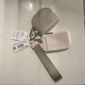 Lululemon dual pouch wristlet